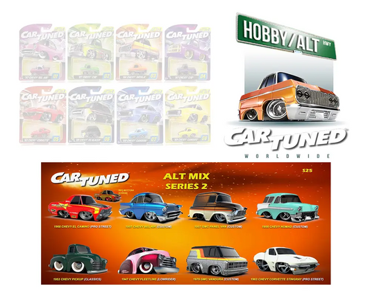 (Preorder) CarTuned 1:64 Series 2 Hobby Alternate Assortment 2024