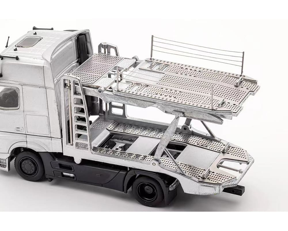 GCD 1:64 Mercedes-Benz Actros Auto Transporter – Black