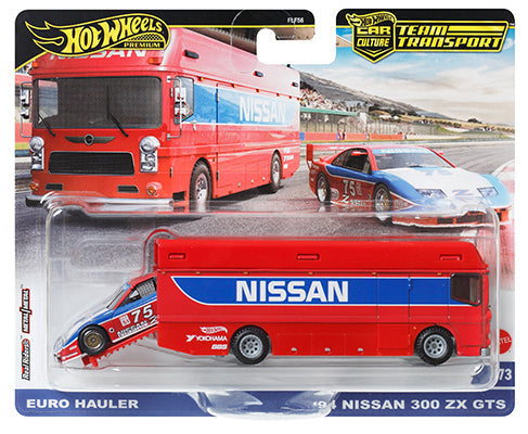 Hot Wheels 1:64 Team Transport 2024 D Case Nissan 330ZX GTS