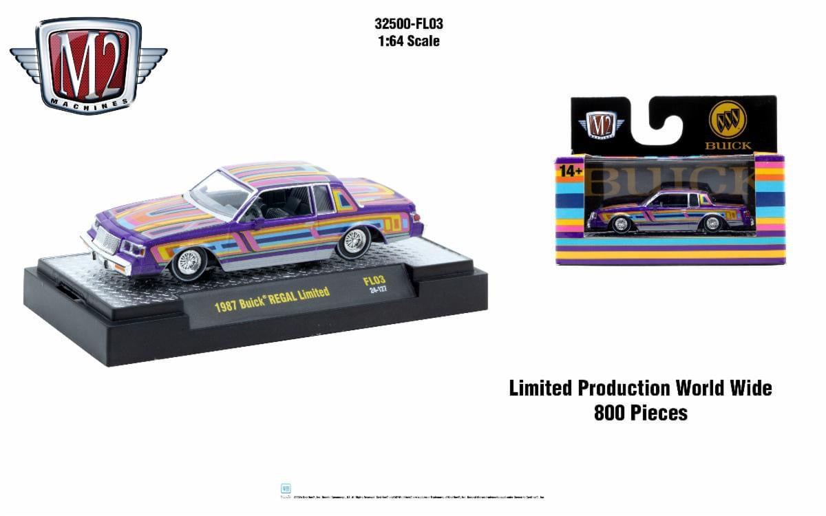 (Preorder) M2 Machines 2024 SEMA 1987 Buick Regal Limited