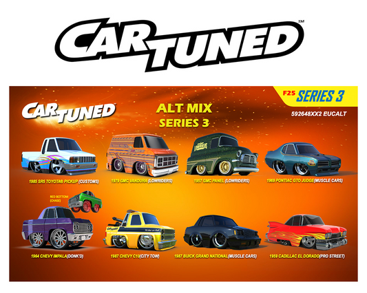 CarTuned 1:64 Series 3 Hobby Alternate Assortment of 8 2025