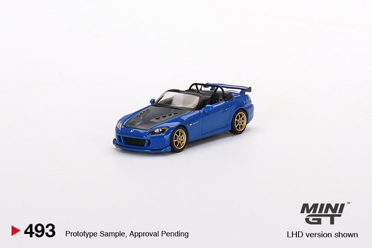 Mini GT - Honda S2000 (AP2) Mugen Monte Carlo Blue Pearl #493