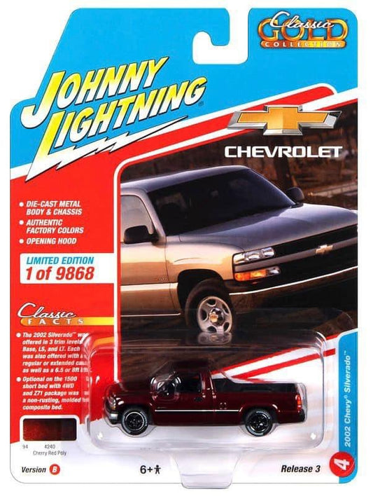 Johnny Lightning 2002 Chevy Silverado Cherry Red