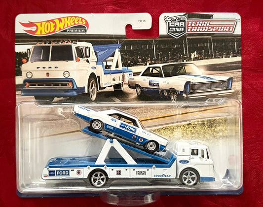 Hot Wheels Team Transport #38 - ‰Û÷65 Ford Galaxie & Ford C-800