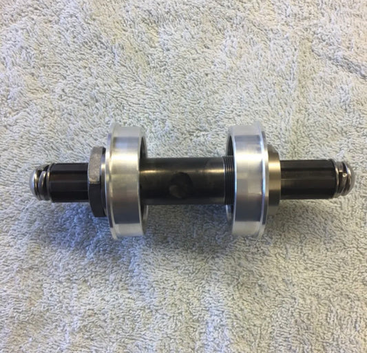 Tecmatic  BMX bottom bracket and Double Dimple Spindle for Redline Flight