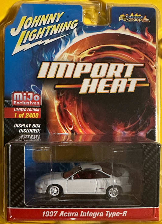 Johnny Lightning - Import Heat - 1997 Acura Integra Type-R - White
