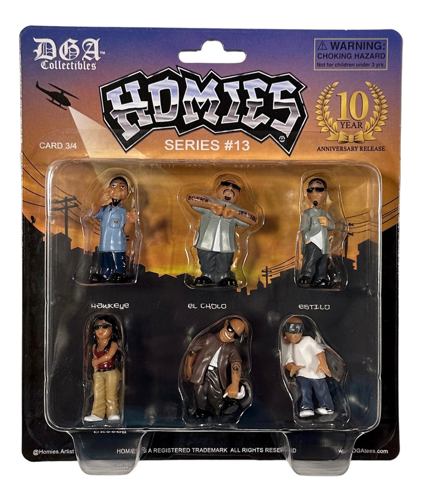 Homies Rascals Homies Series 13 Card #3 – Torpedo Garage Diecast