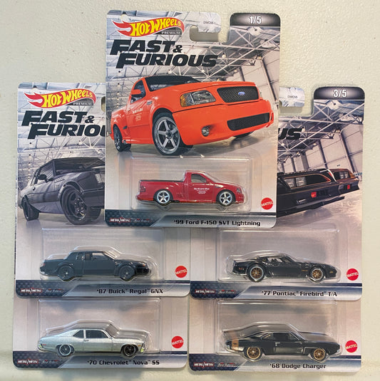 Hot Wheels Premium Fast And Furious