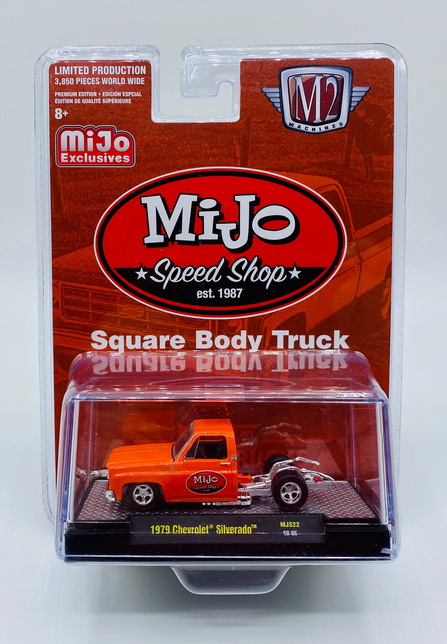 MiJo Speed Shop 1979 Chevy Silverado Bed Less Orange