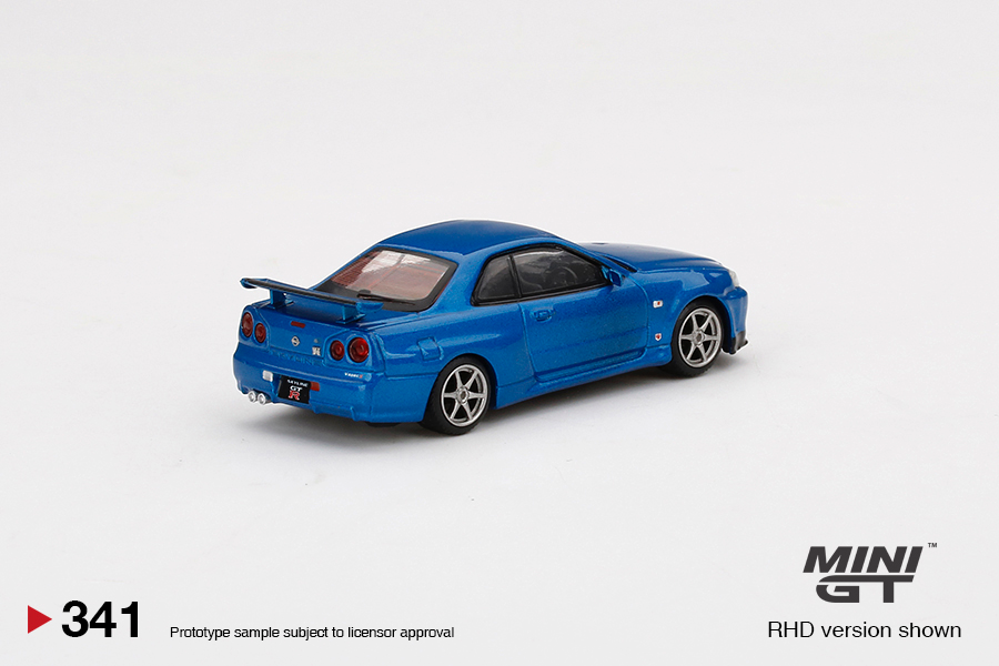 Nissan Skyline GT-R (R34) V-Spec II Bayside Blue