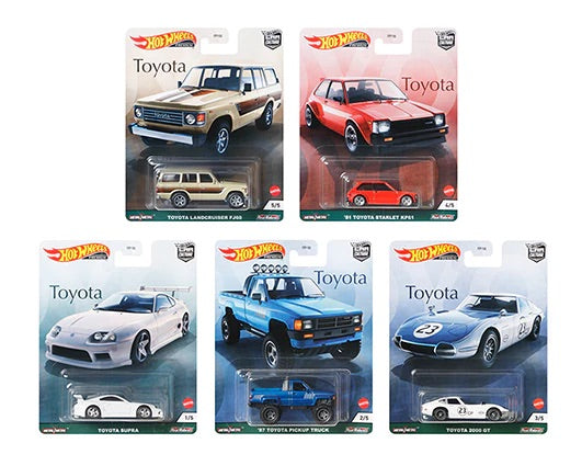 Hot Wheels Toyota Premium Set