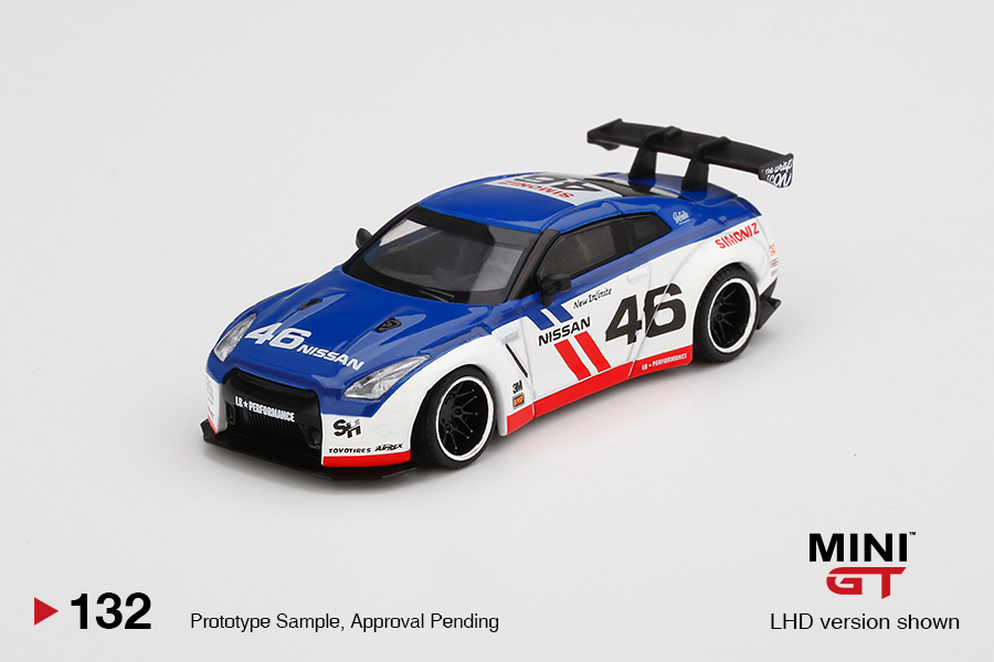 Mini GT Liberty Walk Nissan GT-R R35 BRE #132 – Torpedo Garage Diecast