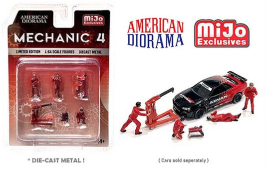 American Diorama 1:64 Figures Mechanic 4