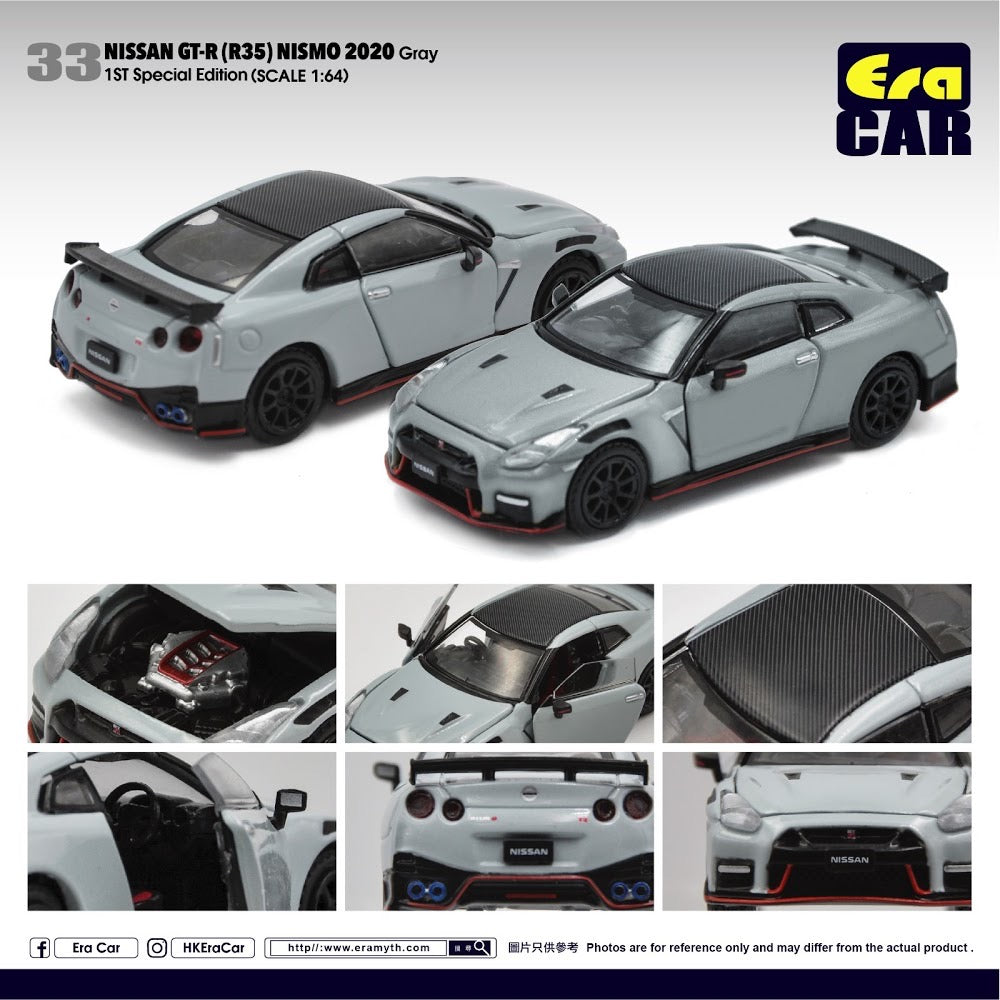 Era Car Nissan GT-R R35 Nismo 2020 Gray