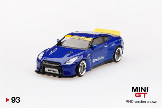 Mini GT Pandem Nissan GT-R (R35) Velocity Blue