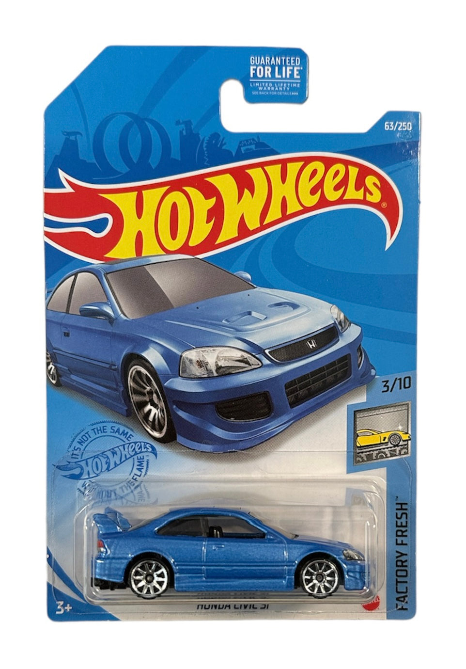 Hot Wheels Honda Civic Si Blue