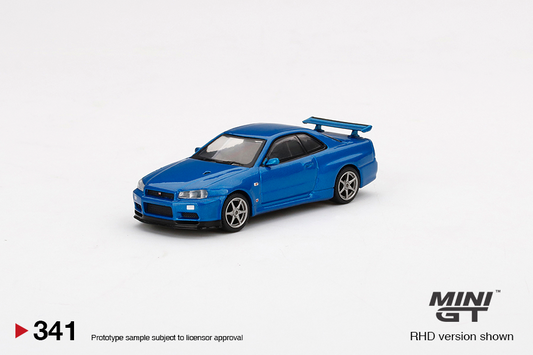 Nissan Skyline GT-R (R34) V-Spec II Bayside Blue