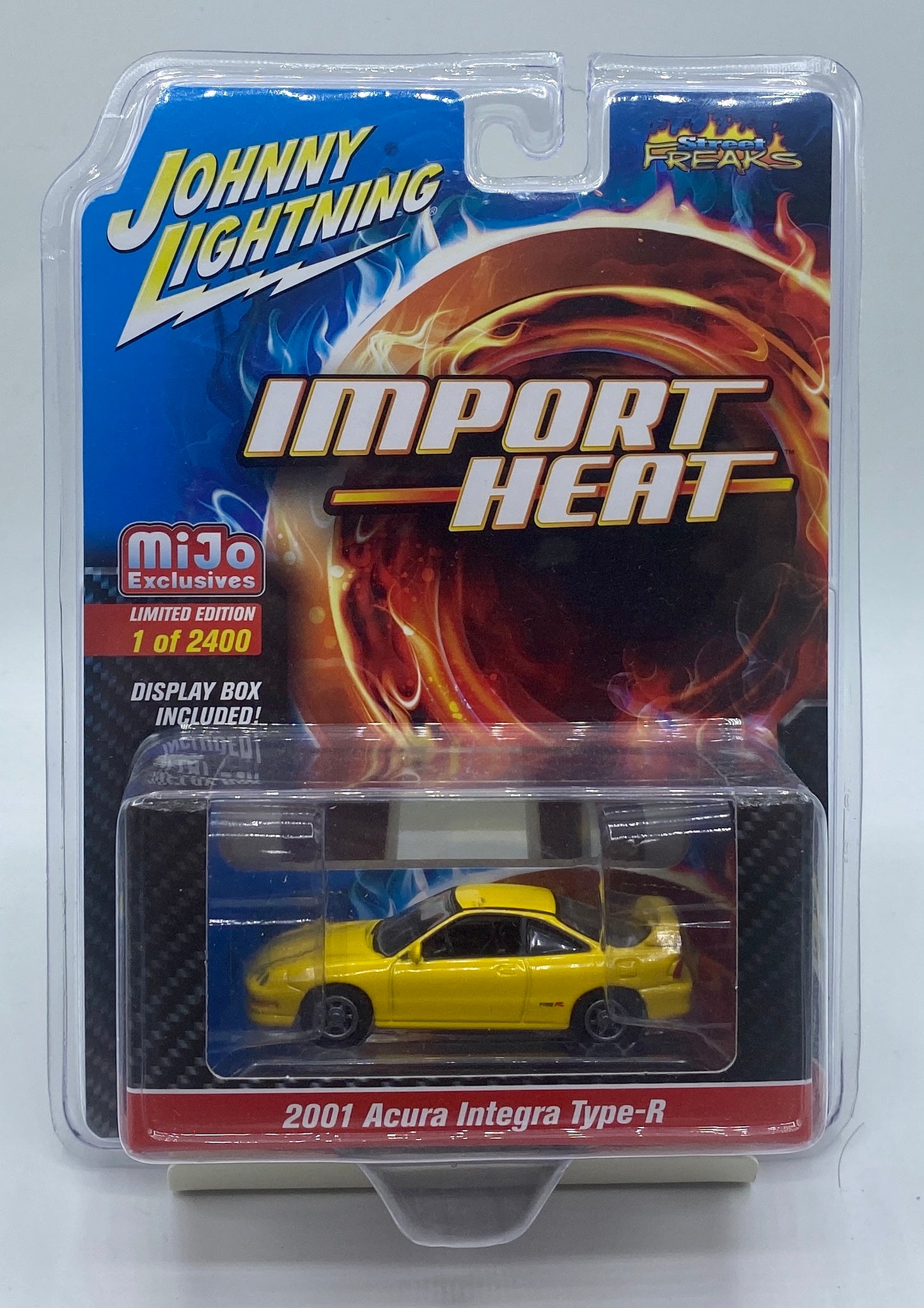 Johnny Lightning 2001 Acura Integra Type-R Yellow