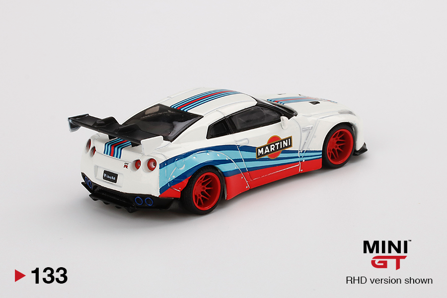 Mini GT LB WORKS Nissan GT-R (R35) Martini Racing – Torpedo Garage