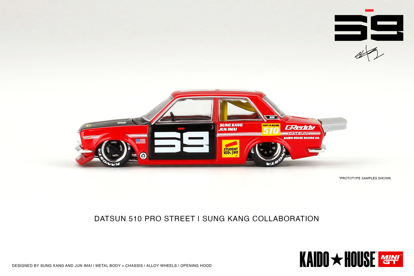 Datsun 510 Pro Street SK510 Red